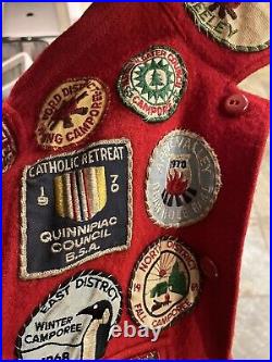 Early 1960's Boy Scout patched Boy Scout Jacket With OA Sash