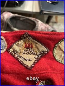 Early 1960's Boy Scout patched Boy Scout Jacket With OA Sash