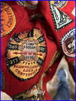 Early 1960's Boy Scout patched Boy Scout Jacket With OA Sash