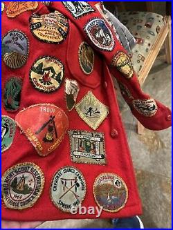 Early 1960's Boy Scout patched Boy Scout Jacket With OA Sash