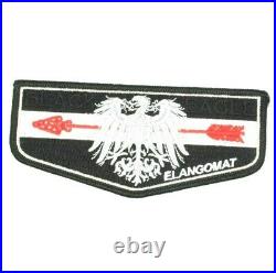 Elangomat Black Eagle Lodge 482 Flap Transatlantic Council Patch Boy Scouts OA