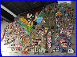 Entire Boy Scout Collection 489 Patches Sashes Neckerchiefs Mug Keychain REDUCED