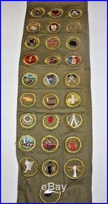 Estate Boy Scouts Lot Vintage 1950's -60's Medals Patches Photos Sash Eagle