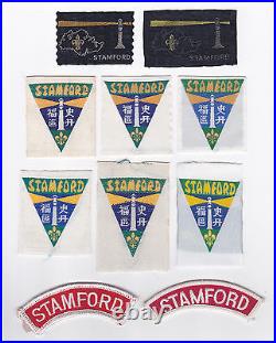 Extinct SCOUTS OF SINGAPORE STAMFORD SCOUT DISTRICT PATCH (10 VAR) RARE