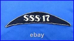 Extremely Scarce Original 1935 Nat'l Jamboree S. S. S. 17 (sea Scout Ship) Patch