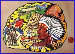 Gila Lodge 378 Oa Yucca Council Flap Texas 66 78 Indian 8 Jacket Patch 50 Made