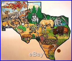 Gila Oa Lodge 378 Bsa Yucca Council Tx Texas New Mexico 15 Zodiac Jacket Patch