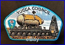 Gila Oa Lodge 378 Yucca Council 66 78 Trinity Test Site 4-patch Full Set 50 Made
