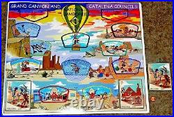 Grand Canyon 432 Oa Catalina 494 2013 Jamboree 15-patch Looney Toons Mint Poster