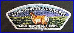 Greater Wyoming Council Oa Lodge Tatokainyanka 356 2017 Jamboree 6-patch Jsp Set