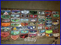 Group of 50 OA flaps Lot 1 Patches