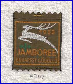 H902 15th WORLD SCOUT JAMBOREE 1983 HUNGARIAN SCOUTS IN EXILE CONTINGENT PATCH