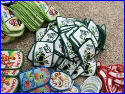 HUGE LOT of 500+ Boy Scout + Girl Cub Scout PATCHES BRAND NEW Mixed Assorted