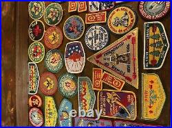 HUGE LOT of Mixed Vintage Boy Scout Patches 81 Patches GREAT Condition BSA