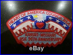 Heart Of America Council 90th Anniversary Council Shoulder Patch CSP