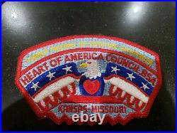 Heart Of America Council Family Friend of Scouting Pathfinder Shoulder Patch CSP