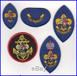 Holy Russia Boy Scout rank patch / badge lot COMPLETE SPECIAL PRICE