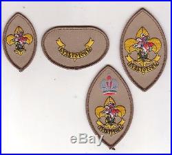 Holy Russia Boy Scout rank patch / badge lot COMPLETE SPECIAL PRICE