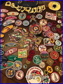 Huge Lot Of Boy Scout Patches, BSA, 540+ Patches! Vintage Boy Scout
