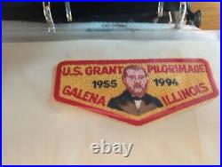 Huge U. S. Grant Pilgrimage Patch Collection 1960-2015 Backpatches, Participant