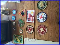 Huge Vintage Boy Scout Badge Patch Medal Lot 300+ Items Sash Neckerchiefs BSA Huge Vintage Boy Scout Badge Patch Medal Lot 300+ Items Sash Neckerchiefs BSA