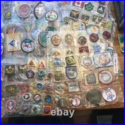 Huge Vintage Boy Scout Badge Patch Medal Lot 300+ Items Sash Neckerchiefs BSA Huge Vintage Boy Scout Badge Patch Medal Lot 300+ Items Sash Neckerchiefs BSA