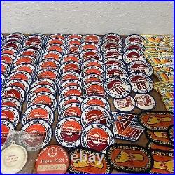 Huge Vtg Lot Of Wisconsin State Tomahawk Tournament Boy Scouts Scout BSA Patches