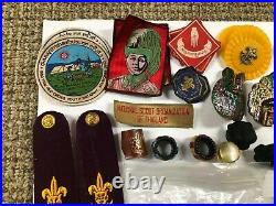Huge lot of 1980'S Boy Scout National Jamboree Items HOLDERS- PATCHES -THAILAND
