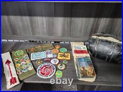 Huge lot of Vintage Boy Scouts of America BSA Vintage Patches Collection Items