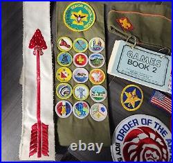 Huge lot of Vintage Boy Scouts of America BSA Vintage Patches Collection Items