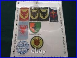 Italy Lot of 52 Scout Patches, Both Cloth and Metal SJ