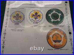 Italy Lot of 52 Scout Patches, Both Cloth and Metal SJ