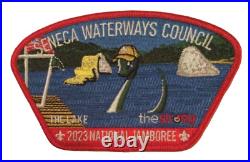 JSP 2023 Seneca Waterways Council National Jamboree Shoulder Patch Set