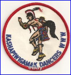 Kashapiwigamak Lodge 191 Kashapiwigamak Dancers Dance Team Patch Illinois Oa