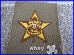 LIFE RANK & STAR RANK Boy Scouts of America PATCH BSA Sash Uniform Badge