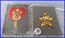 LIFE RANK & STAR RANK Boy Scouts of America PATCH BSA Sash Uniform Badge