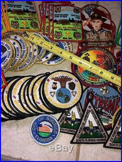 LOT Of 200+ BOY SCOUT PATCHES 1990s Florida Space Apollo Shuttle Astronaut