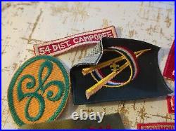 Large Lot Of 1950s Boy Scouts Camporee Council Idaho Badge Patch Bsa Vtg Rare