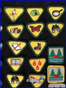 Large Lot of 99 Vintage Boy Scouts of Canada Badges and Patches from the 1980's