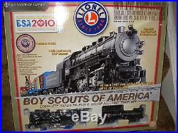 Lionel Train Set O gauge Boy Scouts of America 100th Anniversary w Patch 30123