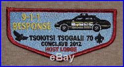 Lodge 70 Tsoiotsi Tsogalii 2012 Conclave FULL Patch Set