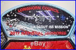 Longhorn Council Tx Oa 209 2017 Jamboree Astronaut Delegate 8-patch Set Nasa