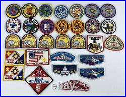 Lot 30 Boy Scouts Patches BSA Fairfax Camporee Vernon Klondike National WIPIT