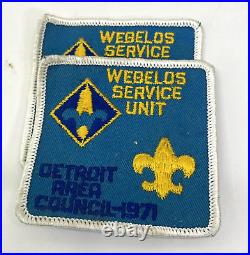 Lot 30 Vintage Boy Scouts Of America Patches Badge Life Project Detroit Webelos