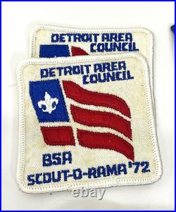 Lot 30 Vintage Boy Scouts Of America Patches Badge Life Project Detroit Webelos