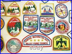 Lot 55+ 1960s Boy Scout Patches Camporee Valley Forge PA Council Pilgrimage
