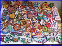 Lot Of 119 pcs Vintage Boy Scouts Of America BSA Patches
