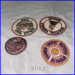 Lot Of 4 VTG Boy Scout PATCH BSA Never Sewn! Vintage 60's Era Patches