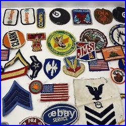 Lot Of 69 Patches Soccer Military Savage Advertising Flags