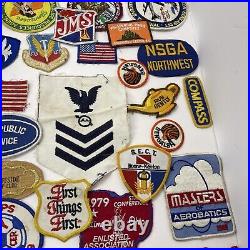 Lot Of 69 Patches Soccer Military Savage Advertising Flags